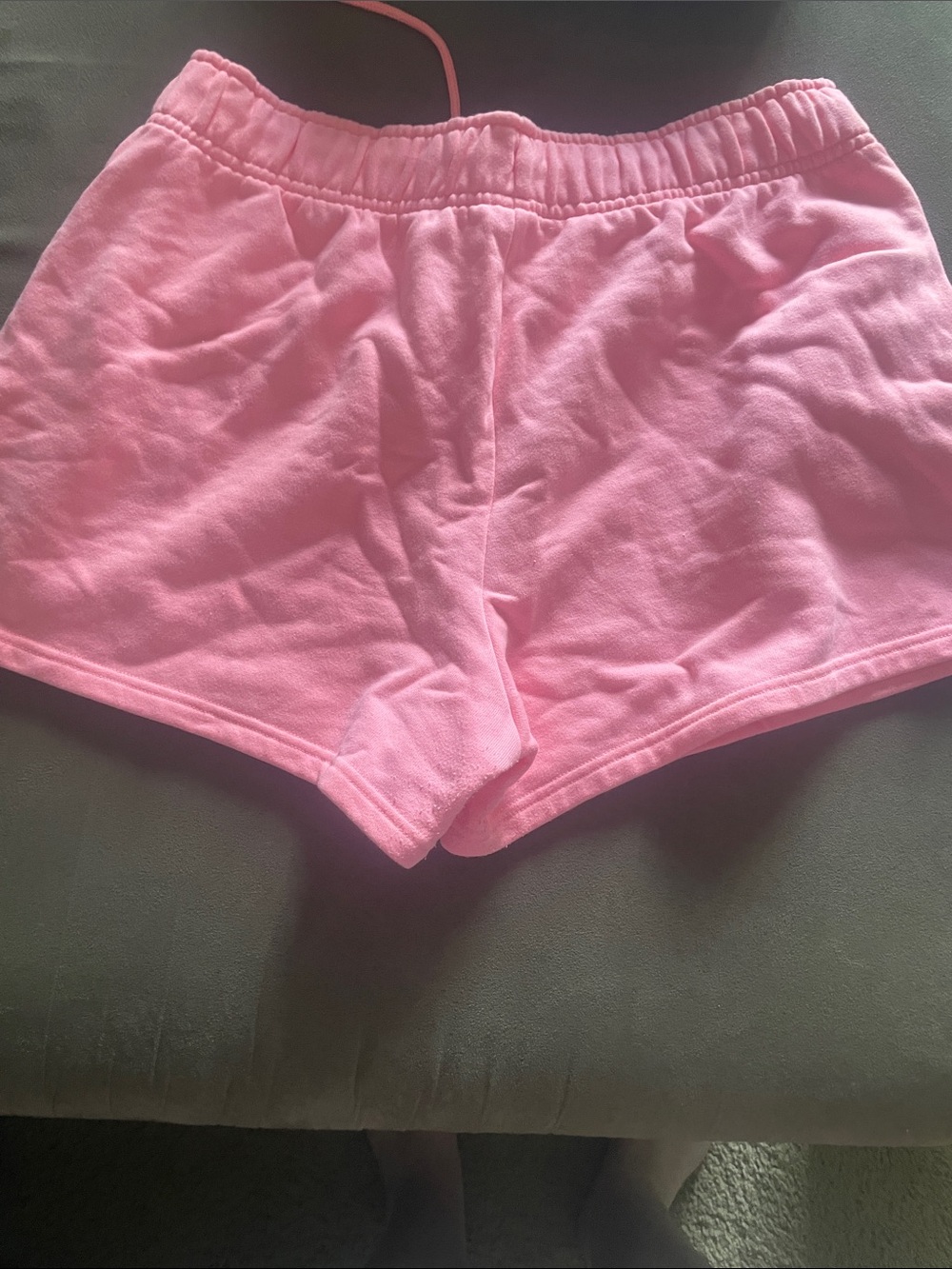 ALO Yoga Pink Cozy Drawstring Athletic Shorts - Picture 5 of 5